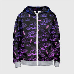 Толстовка на молнии детская ARCANE League Of Legends ТАТУИРОВКА JINX, цвет: 3D-меланж