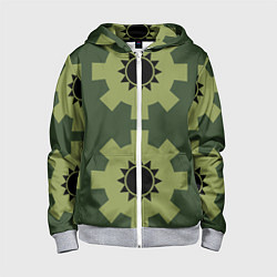 Толстовка на молнии детская Зоро One Piece - Вано, цвет: 3D-меланж