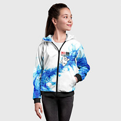 Толстовка на молнии детская Jdm style - Japan, цвет: 3D-черный — фото 2