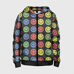 Детская толстовка на молнии Smiley