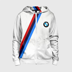 Детская толстовка на молнии BMW brend geometry sport