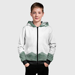 Толстовка на молнии детская Wild bike, цвет: 3D-черный — фото 2