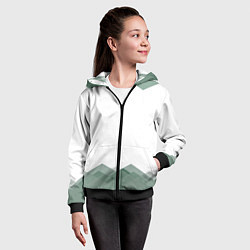 Толстовка на молнии детская Wild bike, цвет: 3D-черный — фото 2