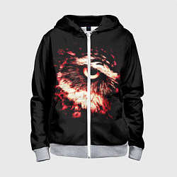 Толстовка на молнии детская Совух - светлый, цвет: 3D-меланж