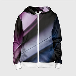 Толстовка на молнии детская Multicoloured, цвет: 3D-белый