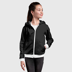 Толстовка на молнии детская One Piece - Сабо, цвет: 3D-белый — фото 2