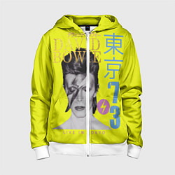 Детская толстовка на молнии David Bowie 1973