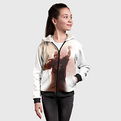 Толстовка на молнии детская Горшок, цвет: 3D-черный — фото 2