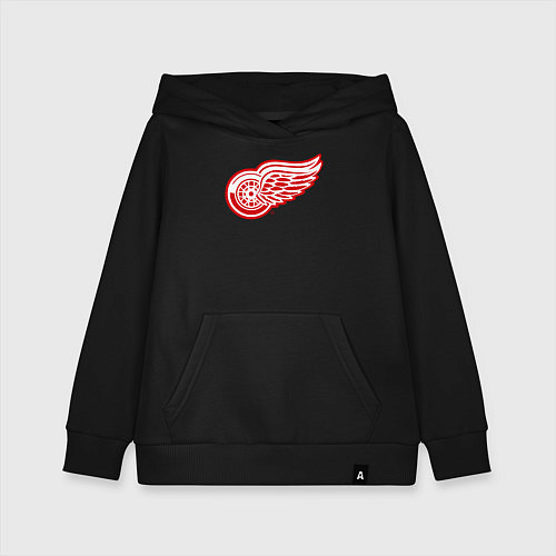 Детская толстовка-худи Detroit Red Wings / Черный – фото 1