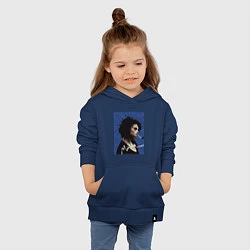 Толстовка детская хлопковая Marla Singer, цвет: тёмно-синий — фото 2