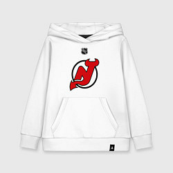 Толстовка детская хлопковая New Jersey Devils: Kovalchuk 17, цвет: белый