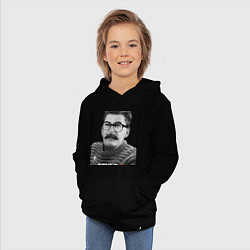 Толстовка детская хлопковая Stalin: Style in, цвет: черный — фото 2