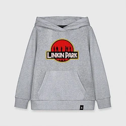 Толстовка детская хлопковая Linkin Park: Jurassic Park, цвет: меланж