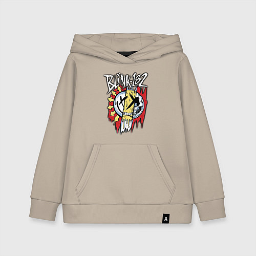 Детская толстовка-худи Blink-182: Mixed Up / Миндальный – фото 1