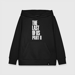 Толстовка детская хлопковая The Last of Us: Part II, цвет: черный