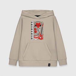 Детская толстовка-худи Истинный меломан