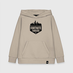 Толстовка детская хлопковая Fortnite Forever, цвет: миндальный