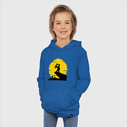 Толстовка детская хлопковая Homer & Bart, цвет: синий — фото 2