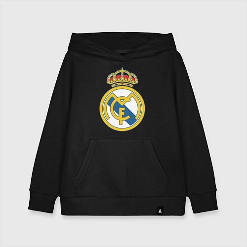 Детская толстовка-худи Real Madrid FC / Черный – фото 1