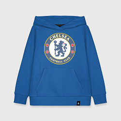 Толстовка детская хлопковая Chelsea FC, цвет: синий