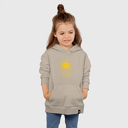 Толстовка детская хлопковая Praise The Sun, цвет: миндальный — фото 2