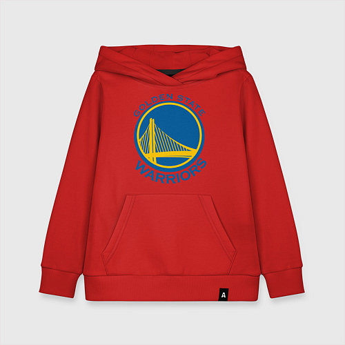 Детская толстовка-худи Golden state Warriors / Красный – фото 1