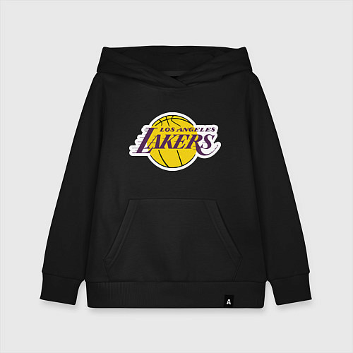 Детская толстовка-худи LA Lakers / Черный – фото 1