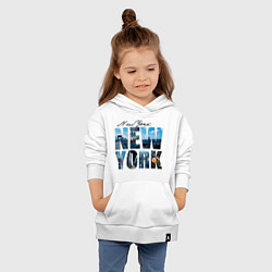 Толстовка детская хлопковая White New York, цвет: белый — фото 2