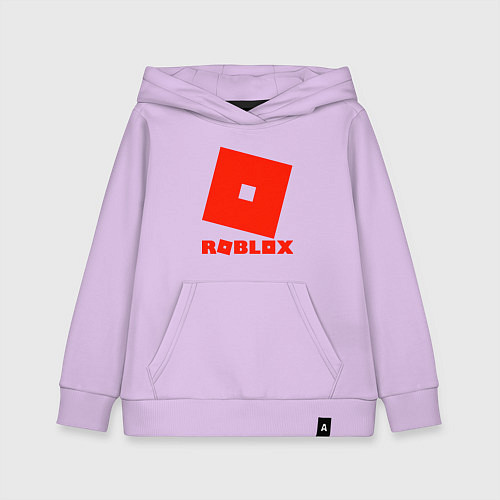 Детская толстовка-худи Roblox Logo / Лаванда – фото 1