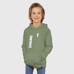 Толстовка детская хлопковая FORTNITE, цвет: авокадо — фото 2