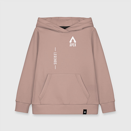 Детская толстовка-худи Apex Legends Gamer / Пыльно-розовый – фото 1
