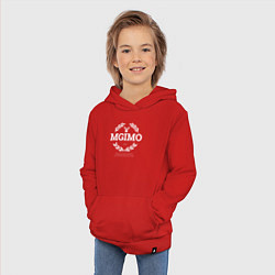 Толстовка детская хлопковая MGIMO, цвет: красный — фото 2
