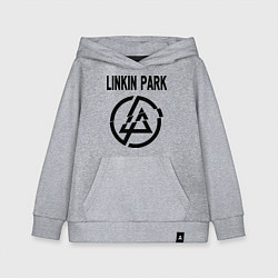 Толстовка детская хлопковая Linkin Park, цвет: меланж