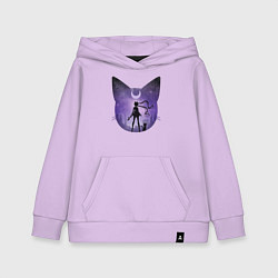 Толстовка детская хлопковая Pretty Soldier Sailor Moon, цвет: лаванда