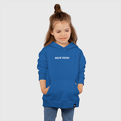 Толстовка детская хлопковая Billie Eilish, цвет: синий — фото 2