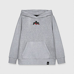 Толстовка детская хлопковая WorkOut: GTA V Style, цвет: меланж