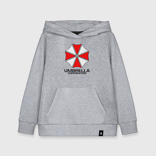 Детская толстовка-худи UMBRELLA CORP / Меланж – фото 1