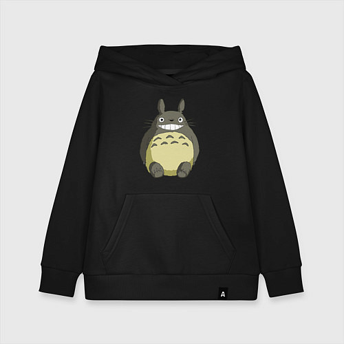 Детская толстовка-худи Тоторо / Черный – фото 1