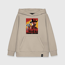 Детская толстовка-худи Red dead redemption 2