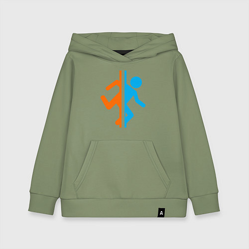 Детская толстовка-худи PORTAL / Авокадо – фото 1