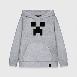 Толстовка детская хлопковая Minecraft, цвет: меланж