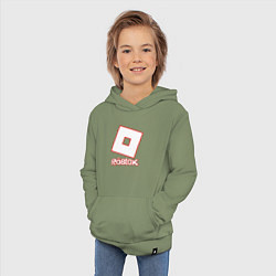 Толстовка детская хлопковая ROBLOX, цвет: авокадо — фото 2