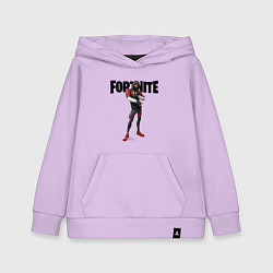 Толстовка детская хлопковая FORTNITE IKONIK, цвет: лаванда