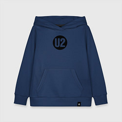 Толстовка детская хлопковая U2, цвет: тёмно-синий