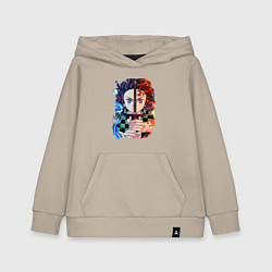 Детская толстовка-худи KIMETSU NO YAIBA