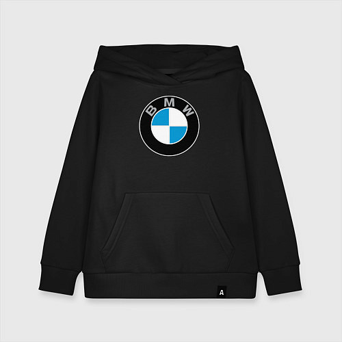 Детская толстовка-худи BMW / Черный – фото 1
