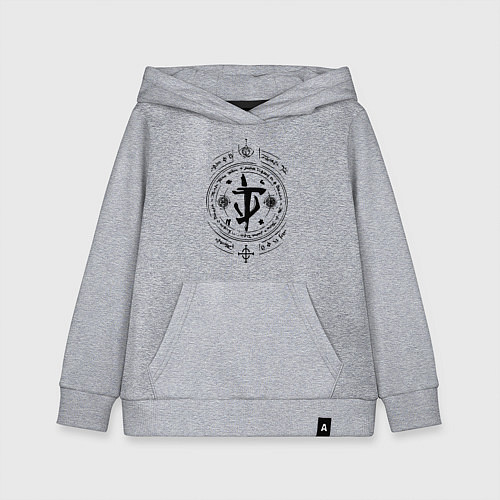 Детская толстовка-худи Doom Eternal / Меланж – фото 1