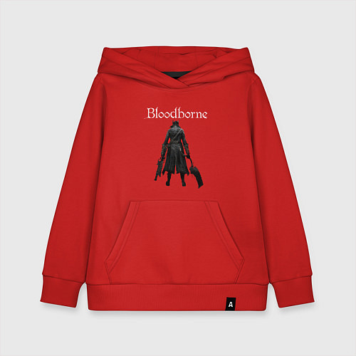 Детская толстовка-худи Bloodborne / Красный – фото 1