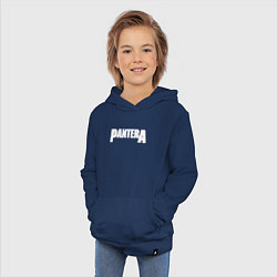 Толстовка детская хлопковая Pantera, цвет: тёмно-синий — фото 2