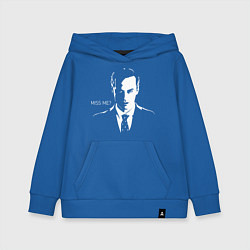 Толстовка детская хлопковая Moriarty: Miss me?, цвет: синий